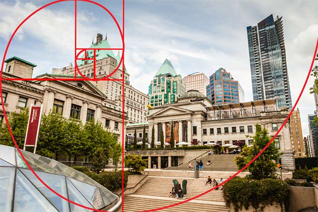 the golden ratio in photogrpaphy