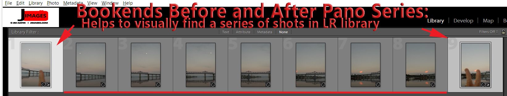 creating a panorama with photoshop and lightroom