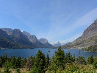 Goose island and St. Mary lake ~ Glacier NP