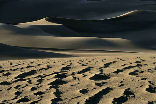 Photo of sand dunes by Andy Long