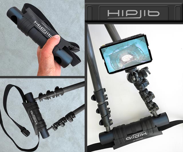 Product Review of hipjib. Close-up images showing the details of the hipjib.