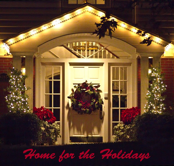Photo of Christmas Lights on house by Noella Ballenger. Christmas lights photography 