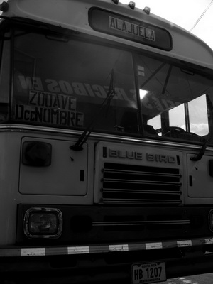 Example of underexposed photo of a bus by MIchael Fulks.