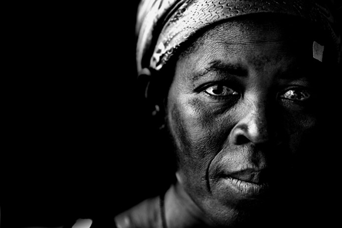 Photo portraid of Azara Adamu, Ghana, Africa by Marielle van Uitert