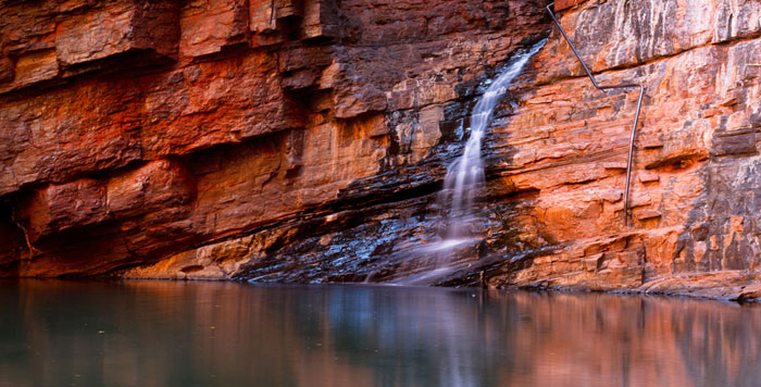 Photo of Handrail Pool in Weano Gorge, Western Australia by Barry Epstein