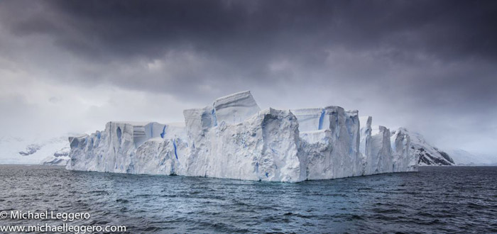 Photoshop manipulated photo: Antarctica iceberg by Michael Leggero