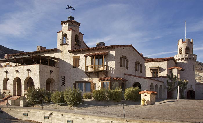 Photo of Scotty's Castle on way to Racetrack by Bob Hitchman