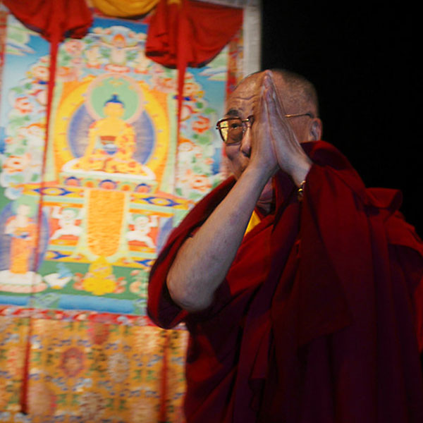 Photo of the Dalai Lama by Michelle Wong