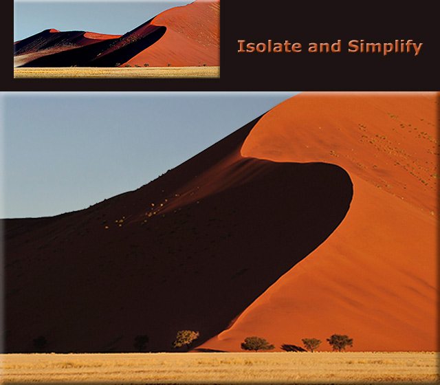 Photo critique: Image of red sand dunes at sunset on the Namib Desert, Namibia, Africa by Dick Jacobs.
