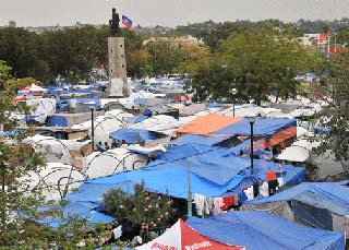 Photo of Petion tent and tarp camp, Port-au-Prince, Haiti