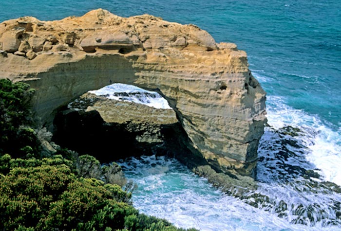 Photo of Arch on Shipwreck Coast along the Great Ocean Road, Australia by Cliff Kolber