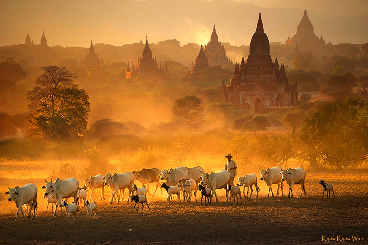 Bagan myanmar temples