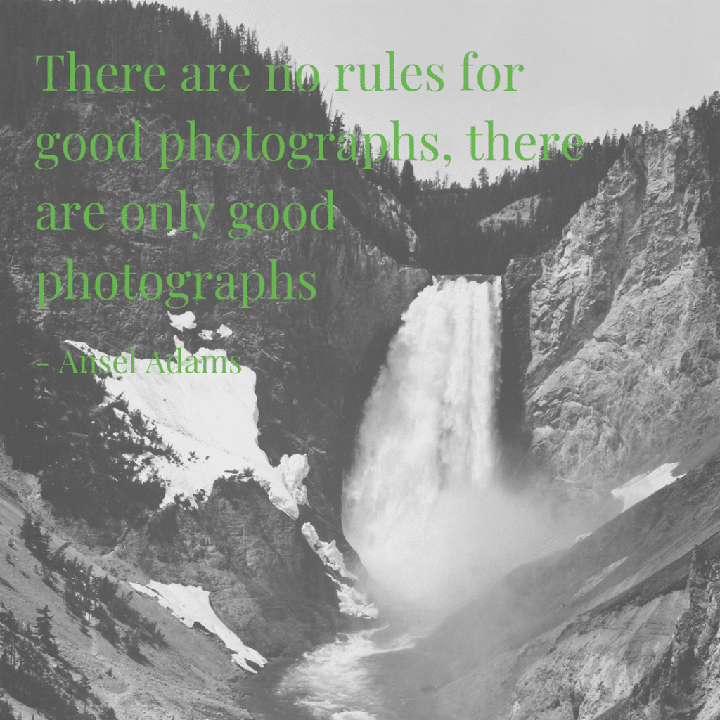 Ansel Adams quote