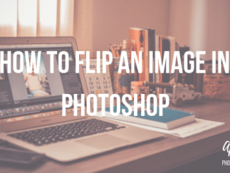 how to flip an image in photoshop